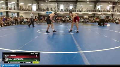 Elite 165 lbs Champ. Round 2 - Will Esmoil, Coe vs Carson Martinson, Iowa