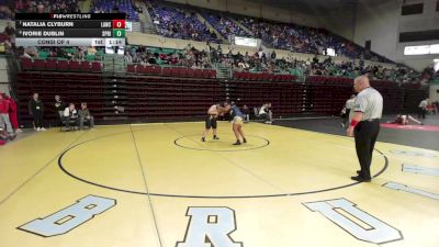 190 lbs Consi Of 4 - Natalia Clyburn, Lancaster vs Ivorie Dublin, Spring Valley
