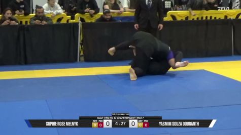 Yasmim Souza Douranth vs Sophie Rose Melnyk 2026 Pan IBJJF Jiu-Jitsu No-Gi Championship