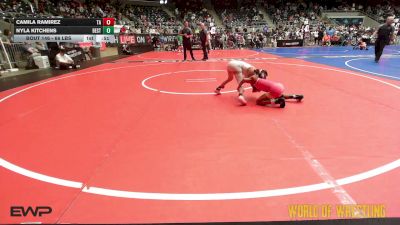 66 lbs Consi Of 4 - Camila Ramirez, Team Aggression vs Nyla Kitchens, Best Trained