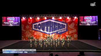 Modern American Cheer - Pink [2026 L1.1 Youth - PREP - D2 - Medium Day 1] 2026 Southern Nationals by Cheer Power