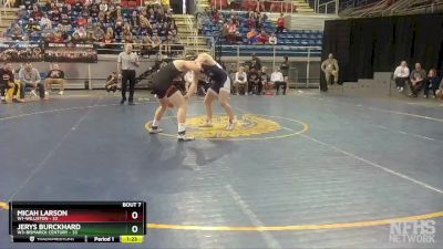 182 lbs Semis & 1st Wb (8 Team) - Micah Larson, W1-Williston vs Jerys Burckhard, W3-Bismarck Century