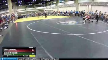 132 lbs Round 3 (8 Team) - Lance Thacker, Social Circle vs Troy Carroll, Tallahassee War Noles