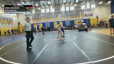 126 lbs Champ. Round 2 - Declyn Wilson, SLAM Tampa vs Angel Agramonte, Kissimmee Wrestling Club