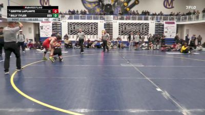 160 lbs Consy 8 - Griffin LaPlante, St. Francis-NY vs Billy Tyler, Brentsville-VA