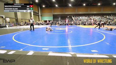 58 lbs Round Of 16 - Braxton Rodriguez, Grindhouse vs Benjamin Glahn, Ellensburg