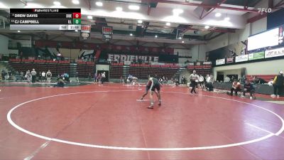 125 lbs Champ. Round 1 - CJ Campbell, Illinois vs Drew Davis, SIUE