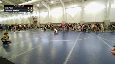 76 lbs Champ. Round 1 - Luke Funk, Northside Wrestling Club vs Hudson Weaver, Relentless Wrestling