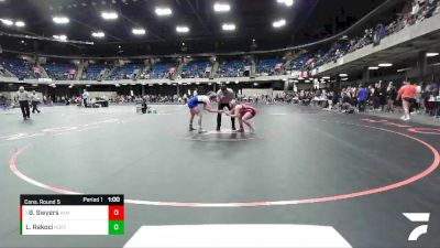 140 lbs Cons. Round 5 - Brynn Swyers, Vandalia vs Liriana Rakoci, Hoffman Estates