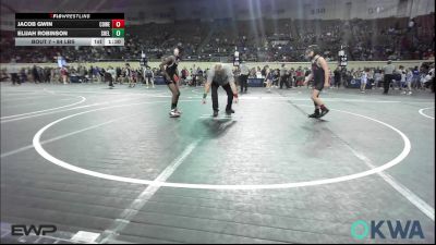 84 lbs 3rd Place - Jacob Gwin, Coweta Tiger Wrestling vs Elijah Robinson, Shelton Wrestling Academy