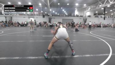 144 lbs Round 3 (6 Team) - Bryce Boyer, Kraken Black vs Kane Dauber, Ohio Gold