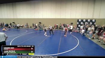 90 lbs Round 3 - Cade Ruckle, Gold Rush Wrestling vs Amarri Kem, Ravage