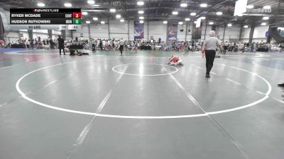 80 lbs Rr Rnd 1 - Ryker McDade, Central PA vs Hudson Rutkowski, Iron Faith Wrestling