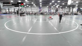 80 lbs Rr Rnd 1 - Ryker McDade, Central PA vs Hudson Rutkowski, Iron Faith Wrestling