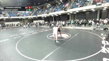 285 lbs Champ. Round 3 - Fernando Sandoval, LaSalle-Peru vs Reginald Luckett, Normal (Community)