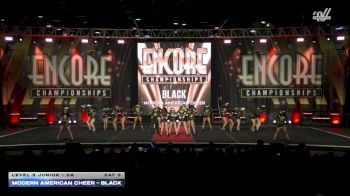Modern American Cheer - Black [2025 L3 Junior - D2 Day 3] 2025 Encore Grand Nationals