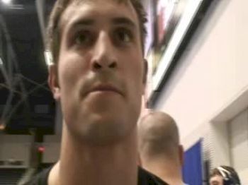 Steve Kern from Kansas State after a big 2nd round win.