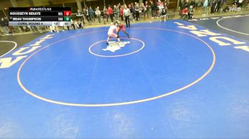 132 lbs Cons. Round 4 - Beau Thompson, Unattached vs Housseyn Ndiaye, Moline