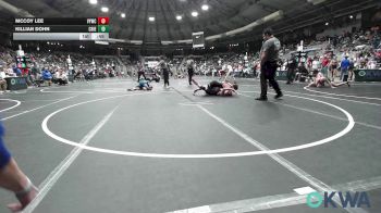 131 lbs Rr Rnd 1 - McCoy Lee, Verdigris Youth Wrestling vs Killian Dohn, Chieftain Wrestling Club