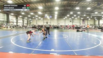 100 lbs Rr Rnd 2 - Brayden Kuhlman, Ohio United - MS vs Erick Mateus, RedNose Wrestling School - MS