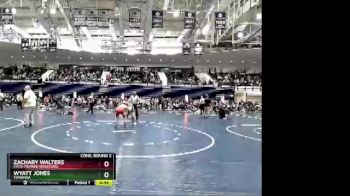 95 lbs Cons. Round 2 - Wyatt Jones, Towanda vs Zachary Walters, Fitch Trained Wrestling