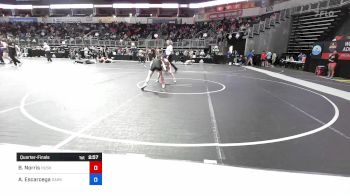 98.7-106 lbs Quarterfinal - Bristol Norris, Husky Wrestling Club vs Angelina Escarcega, Darkhorse WC