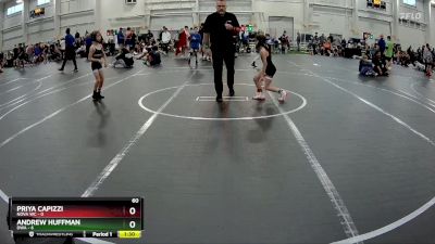 60 lbs Round 7 (10 Team) - Andrew Huffman, DWA vs Priya Capizzi, NOVA WC