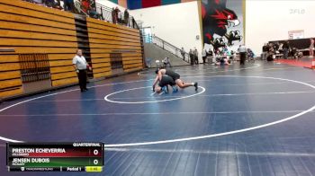 190 lbs Quarterfinal - Preston Echeverria, Hillsboro vs Jensen Dubois, McNary