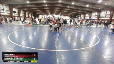 66+ Cons. Round 3 - Benjamin Rodriguez, Payson Lions Wrestling Club vs Inoke Kofe, Falcon Wrestling Club