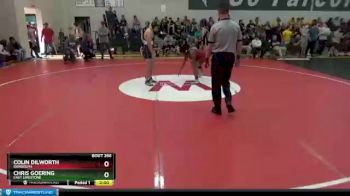 160 lbs Round 5 - Chris Goering, East Limestone vs Colin Dilworth, Randolph