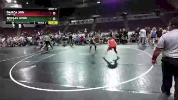 W-130 lbs Quarters & 1st Wb (16 Team) - Danica Linn, Iowa vs Brinlee Gines, Utah