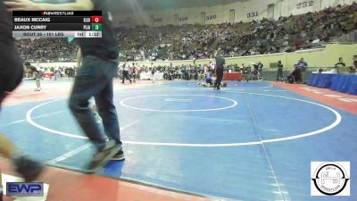 101 lbs Round Of 128 - Trenton Hollaway, Ponca City vs Cruz Orr, Ardmore Junior High