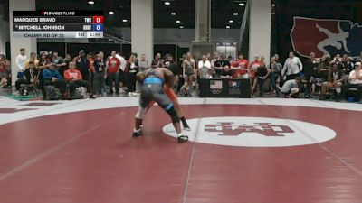 70 kg Champ. Rd Of 32 - Marques Bravo, Thunder Wrestling Club vs Mitchell Johnson, Greensboro RTC