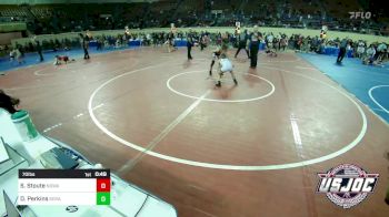 70 lbs Consolation - Sy Stoute, North Desoto Wrestling Academy vs Dalton Perkins, Scrap Yard Training