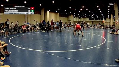 175 lbs Cons. Round 5 - Dean Wingate, Ground Zero Wrestling vs Wade Kersten, B.R.A.W.L