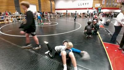 105B 1st Place Match - Hayden Harshman, Lovell Middle School vs Josh Haddix, Thermopolis Middle School