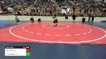 91 lbs Semifinal - Major Coffey, South Paulding Junior Spartans Wrestling Club vs Andrew Aldridge, Guerrilla Wrestling Academy