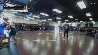 157 lbs Champ. Round 2 - Travis Alfaro, Bishop Amat vs Chuck Magana, Poway