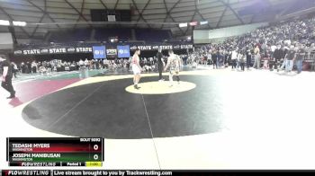 79 lbs Cons. Round 2 - Tedashi Myers, Washington vs Joseph Manibusan, Washington