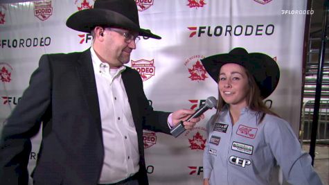 Night 3 Interview With Shelby Spielman - 2021 Canadian Finals Rodeo