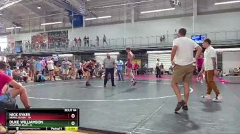 126 lbs Round 9 (10 Team) - NICK SYKES, BRAWL Silver vs Duke Williamson, Assassins Blue