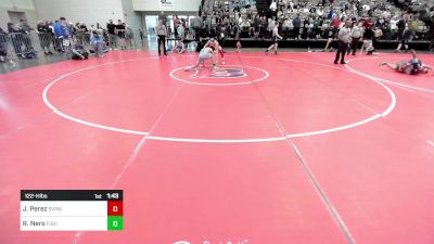 122-H lbs Round Of 32 - Jaden Perez, Steel Valley Renegades vs Ryan Nero, Fisheye