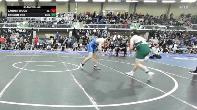 190 lbs Round Of 32 - Zander Wood, Salem vs Connor Cox, Nashoba