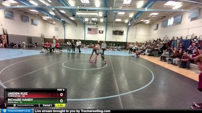 150 lbs Round 5 (10 Team) - Jaeden Ruiz, Torrington vs Richard Handy, Ogallala