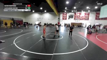 157 lbs 3rd Place Match - Jacob Martinez, El Modena vs Alexander Reyes, Sylmar