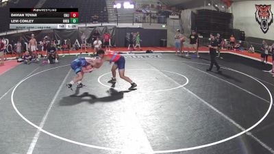 150 lbs Champ. Round 3 - Davian Tovar, California vs Levi Conley, Oregon