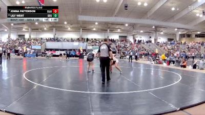 Girls 185 lbs Champ. Round 1 - Jonna Patterson, Blackman High School vs Lily West, Gibbs High School