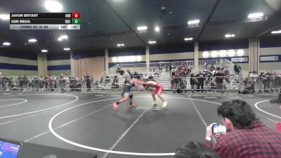 165 lbs Consi Of 32 #2 - Javon Bryant, Independant vs Iain Mejia, DUB Wrestling