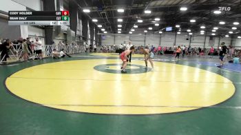 142 lbs Rr Rnd 2 - Cody Holder, Capital City Wrestling Club - MS vs Sean Daly, ELITE NJ GOLD - MS
