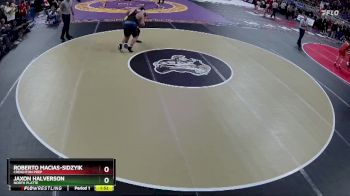 Champ. Round 1 - Roberto Macias-Sidzyik, Creighton Prep vs Jaxon Halverson, North Platte